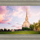 Oquirrh Mountain Pastel Sunset