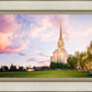 Oquirrh Mountain Pastel Sunset