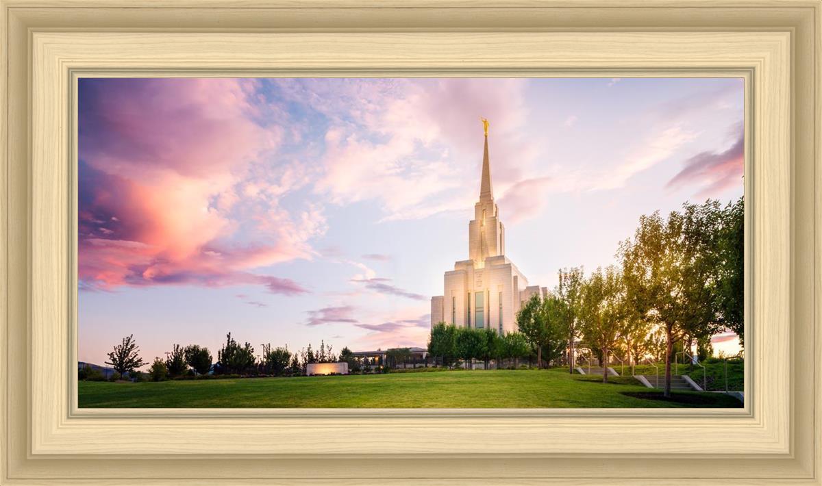 Oquirrh Mountain Pastel Sunset