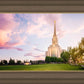 Oquirrh Mountain Pastel Sunset