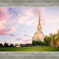 Oquirrh Mountain Pastel Sunset