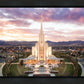 Oquirrh Mountain Aerial Sunset