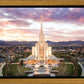 Oquirrh Mountain Aerial Sunset