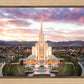 Oquirrh Mountain Aerial Sunset