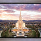 Oquirrh Mountain Aerial Sunset