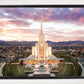 Oquirrh Mountain Aerial Sunset