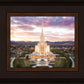 Oquirrh Mountain Aerial Sunset