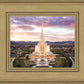Oquirrh Mountain Aerial Sunset