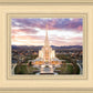 Oquirrh Mountain Aerial Sunset
