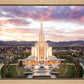 Oquirrh Mountain Aerial Sunset