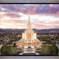 Oquirrh Mountain Aerial Sunset