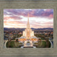 Oquirrh Mountain Aerial Sunset