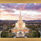 Oquirrh Mountain Aerial Sunset