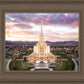 Oquirrh Mountain Aerial Sunset
