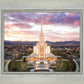 Oquirrh Mountain Aerial Sunset