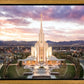 Oquirrh Mountain Aerial Sunset