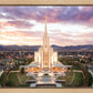 Oquirrh Mountain Aerial Sunset
