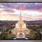 Oquirrh Mountain Aerial Sunset