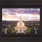 Oquirrh Mountain Aerial Sunset
