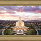 Oquirrh Mountain Aerial Sunset