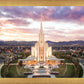Oquirrh Mountain Aerial Sunset