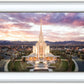 Oquirrh Mountain Aerial Sunset