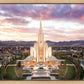 Oquirrh Mountain Aerial Sunset