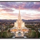 Oquirrh Mountain Aerial Sunset