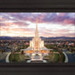 Oquirrh Mountain Aerial Sunset