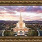 Oquirrh Mountain Aerial Sunset