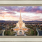 Oquirrh Mountain Aerial Sunset