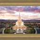 Oquirrh Mountain Aerial Sunset