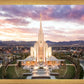 Oquirrh Mountain Aerial Sunset