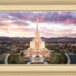 Oquirrh Mountain Aerial Sunset