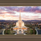 Oquirrh Mountain Aerial Sunset