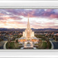 Oquirrh Mountain Aerial Sunset
