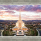 Oquirrh Mountain Aerial Sunset