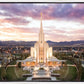 Oquirrh Mountain Aerial Sunset
