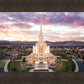 Oquirrh Mountain Aerial Sunset