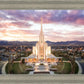 Oquirrh Mountain Aerial Sunset