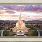 Oquirrh Mountain Aerial Sunset
