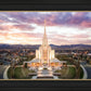 Oquirrh Mountain Aerial Sunset