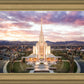 Oquirrh Mountain Aerial Sunset