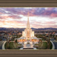 Oquirrh Mountain Aerial Sunset