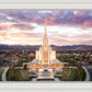 Oquirrh Mountain Aerial Sunset