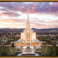 Oquirrh Mountain Aerial Sunset