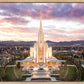 Oquirrh Mountain Aerial Sunset