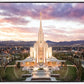 Oquirrh Mountain Aerial Sunset