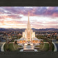 Oquirrh Mountain Aerial Sunset