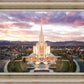 Oquirrh Mountain Aerial Sunset